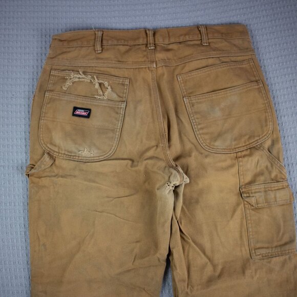 Dickies Workwear Double Knee Thrashed Carpenter Pants 38x30 - Picture 8 of 8